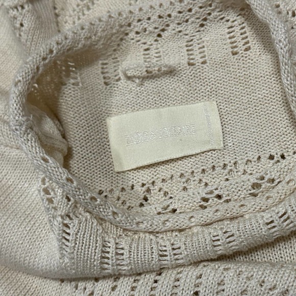 Zadig & Voltaire Cecily Monogram Long Sleeve Sweater Dress - Picture 6 of 10